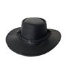 Outbacker Terry Nubukleder Hut – Schwarz & Braun