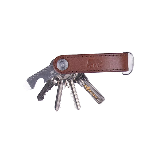 Schlüsselanhänger Loop Schlüsselanhänger Schlüsselhalter Leder Schlüssel Halter Schlüsselsortierung 