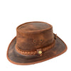 Outbacker Willbur Nubukleder Hut – Tobacco | Rust | Sand