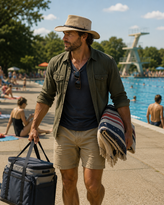 Jacaru Ranger Hut – Vegan & Wasserfest | Schwarz | Braun | Grau | Sand | Rust