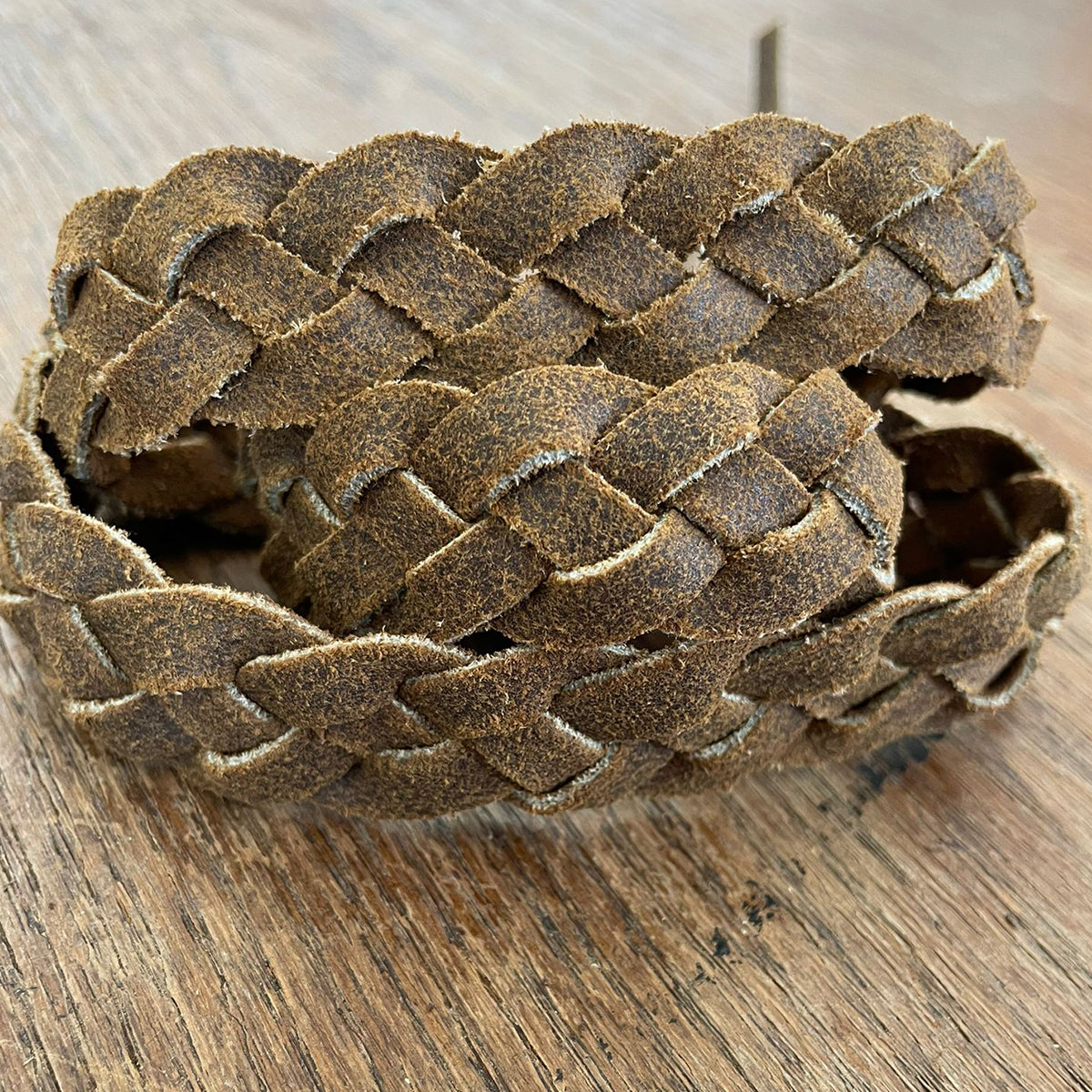 Lederarmband Lederhutband Lederbastelband Geflochtenes Lederband Geflochtenes Hutband aus leder geflochtenes Lederhutband 