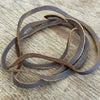 Lederarmband Lederhutband Lederbastelband 