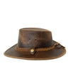 Outbacker Willbur Nubukleder Hut – Tobacco | Rust | Sand