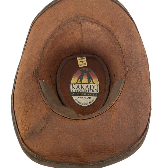 Kinder Cowboyhut Lederhut  Allwetterhut Sonnenhut SONNENSCHUTZFAKTOR UPF 50+
Travellerhut Outbacker Wanderhut 