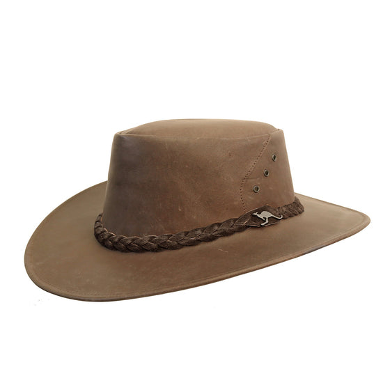 Allwetter Cowboy Lederhut für Kinder
Wind und Wetterhut  Wildlederhut Wanderhut Strandhut Sonnenhut 