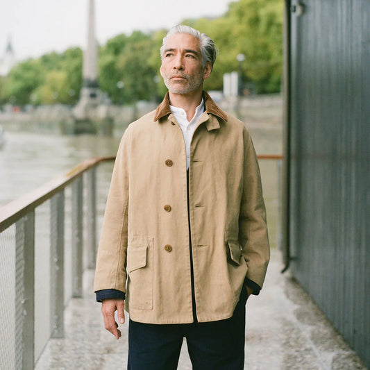 Kapitänsmantel – 100% Halbpanama Baumwolle | Yarmouth Stores