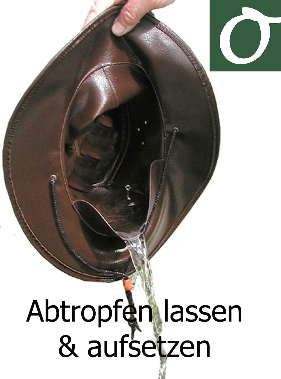 Sonnenhut Strandhut Karnevalshut Festivalhut formstabiler Hut veganes Leder SONNENSCHUTZFAKTOR Outbakkers 