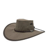 Parks Explorer- Australischer Sommerhut aus Canvas- inkl. Kinnband mit extra breiter Krempe