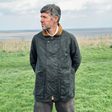 The Slicker Jacket- gewachste Outdoorjacke hergestellt in Großbritannien