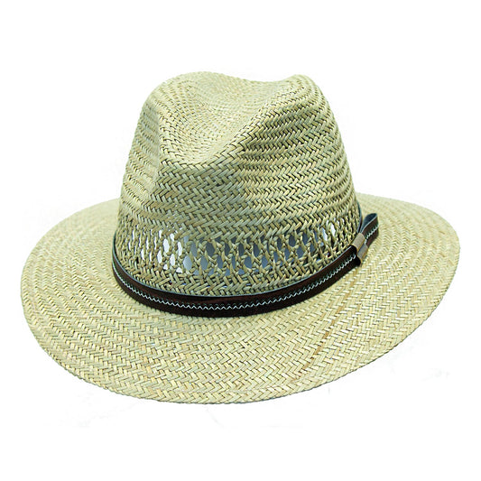 Panama-hut Sonnen-hut Sommer-hut Strand-Hut Freitzeit-hut Angel-hut Wander-hut Wander-urlaub Meer-urlaub Sonnen-schutz Outdoor-hut Reisen Reiten Reise-hut Sonnenschutz-hut Strohhut Stroh-hut Al Capone Hut Panama Strand-urlaub Stroh-hut für Damen und Herre