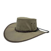 Parks Explorer- Australischer Sommerhut aus Canvas- inkl. Kinnband mit extra breiter Krempe