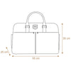 Wrangell Weekender – robuster Reisetasche aus gewachstem Canvas & Lederdetails
