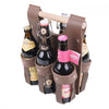 bierhandtasche bierhandtasche flaschenhalter fahrradtasche männergeschenk leder lederflaschenhalter flaschenträger flaschentasche männerhandtasche flaschenträger ferdinand und pietz 6erpack fahrradflaschenhalter