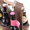 bierhandtasche bierhandtasche flaschenhalter fahrradtasche männergeschenk leder lederflaschenhalter flaschenträger flaschentasche männerhandtasche flaschenträger ferdinand und pietz 6erpack fahrradflaschenhalter