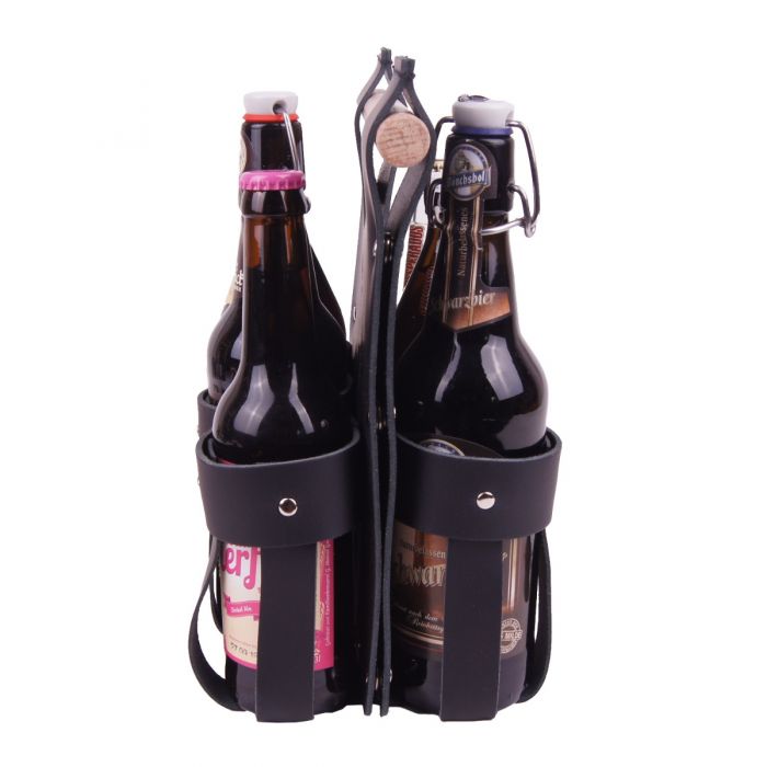 bierhandtasche bierhandtasche flaschenhalter fahrradtasche männergeschenk leder lederflaschenhalter flaschenträger flaschentasche männerhandtasche flaschenträger ferdinand und pietz 6erpack fahrradflaschenhalter